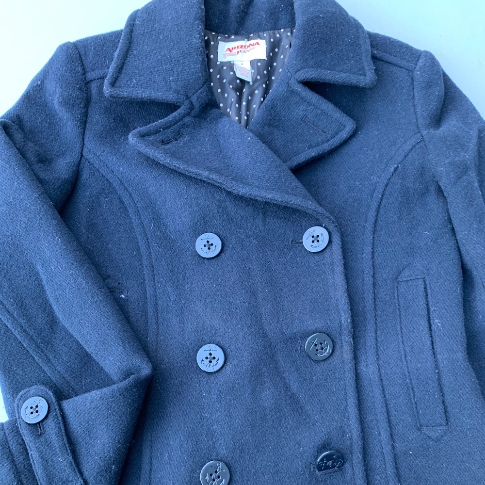 Baby Blue - Pea Coat